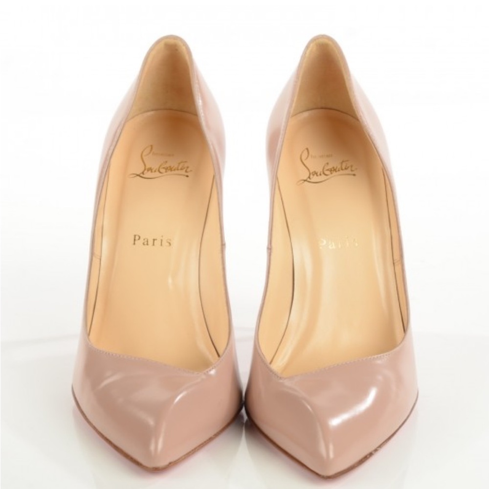 👠Christian Louboutin Nude Corneille Heels